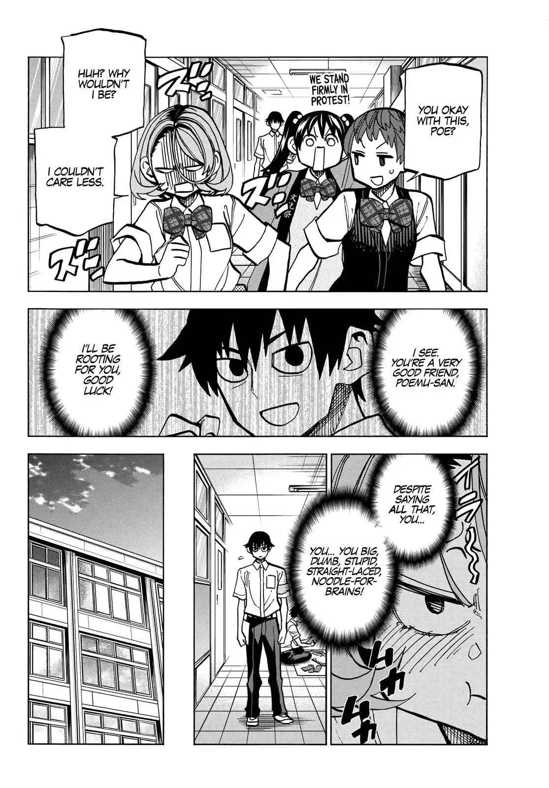 The Story Between a Dumb Prefect and a High School Girl with an Inappropriate Skirt Lengt Chapter 28 8